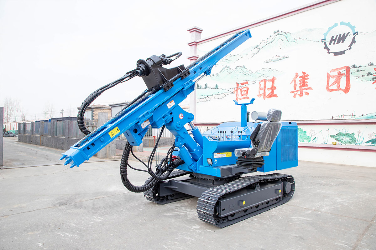 HWL-300R Solar Pile Driver: Powering the Future of Solar Farm Construction